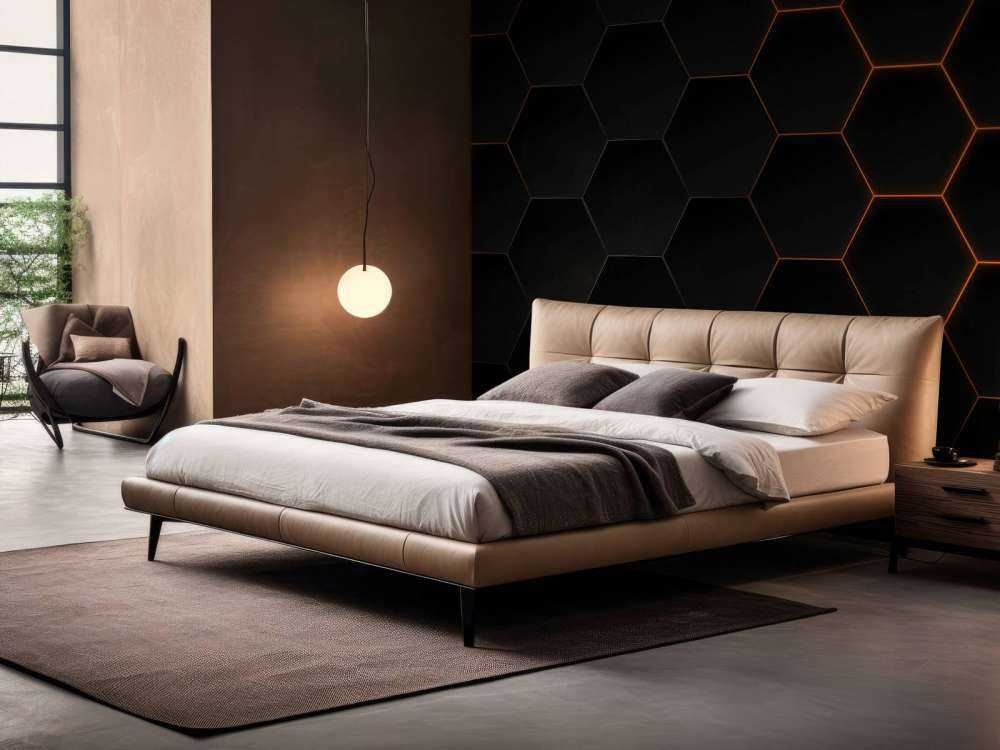 Abstract hexagons