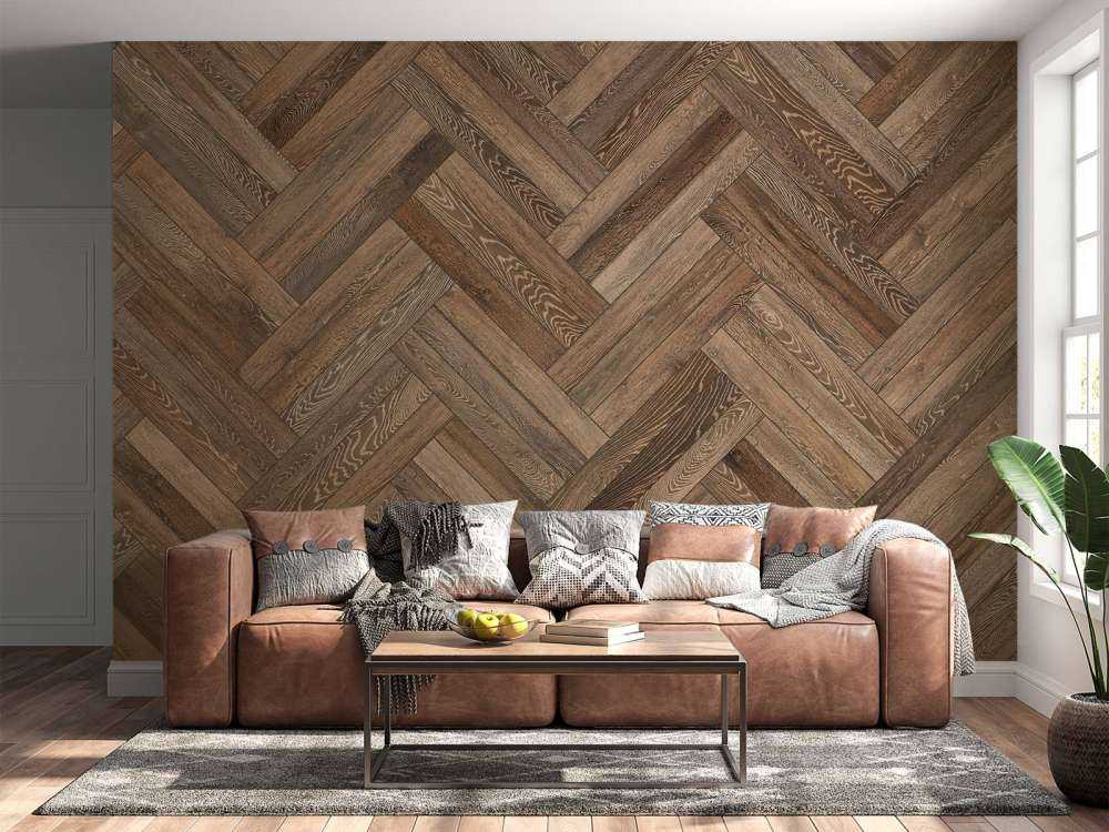 Wooden herringbone