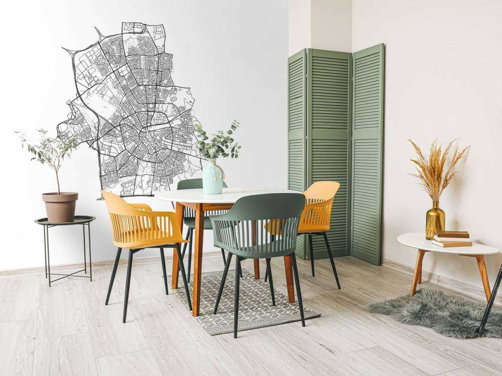 Map of Eindhoven, white