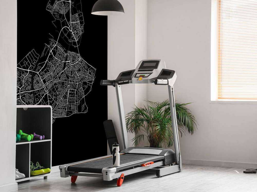 Map of Nijmegen, black