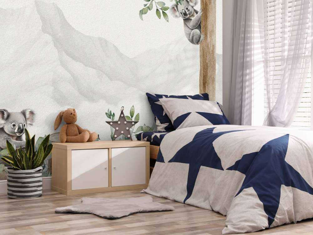 Koala landscape in color