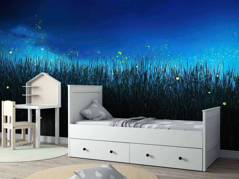 Fireflies in the night