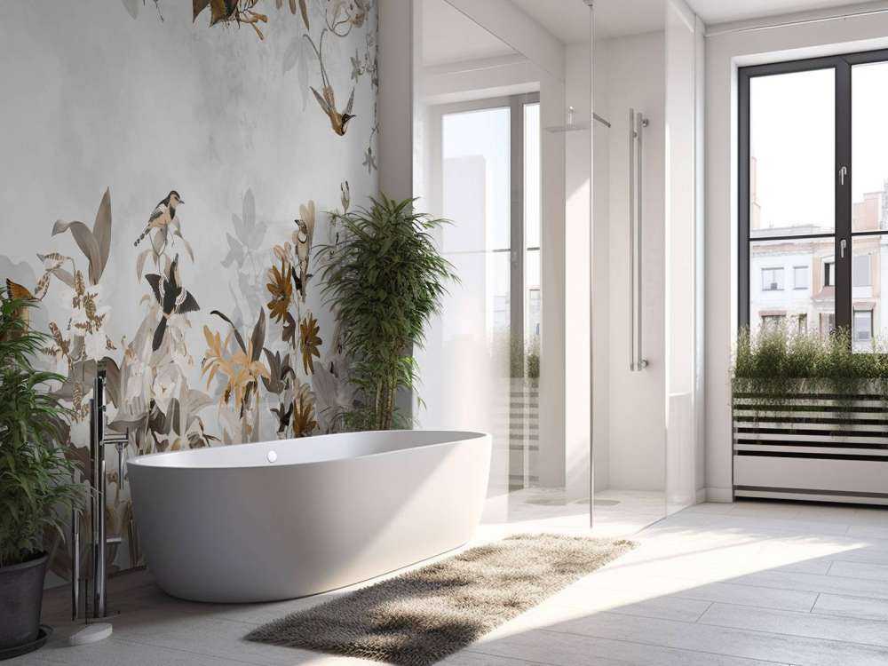 Brick Wall in Garden 9