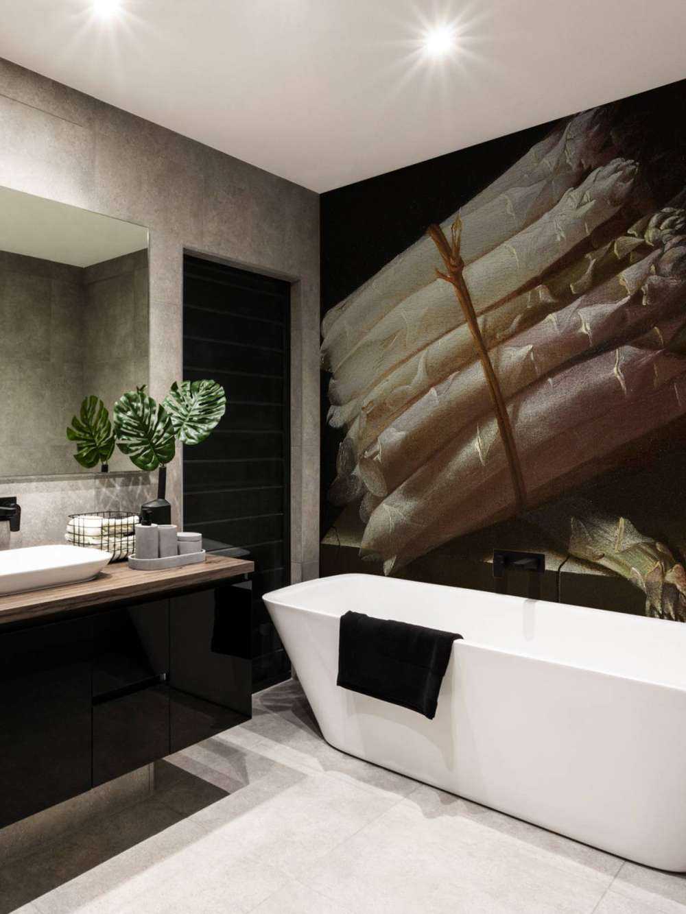 Still life with asparagus