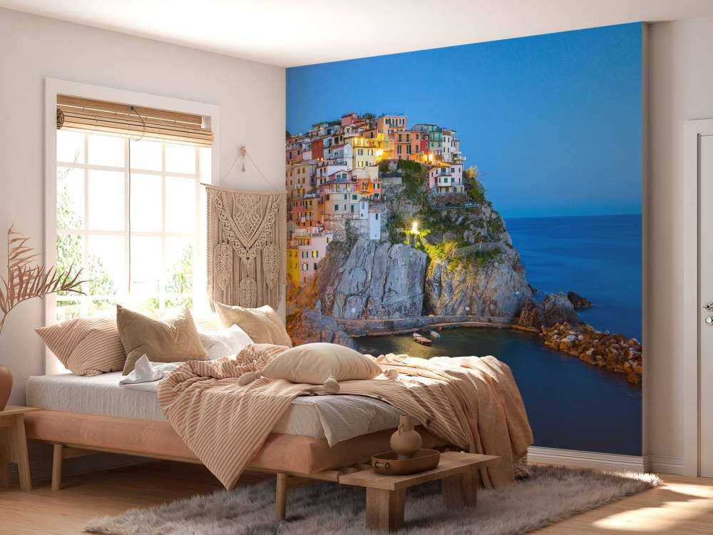 Italian city by night