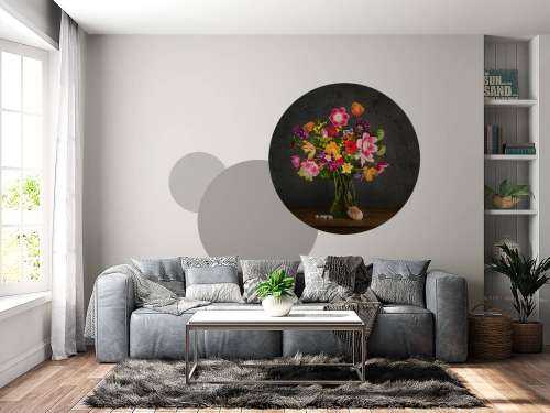Colourful bouquet of flowers