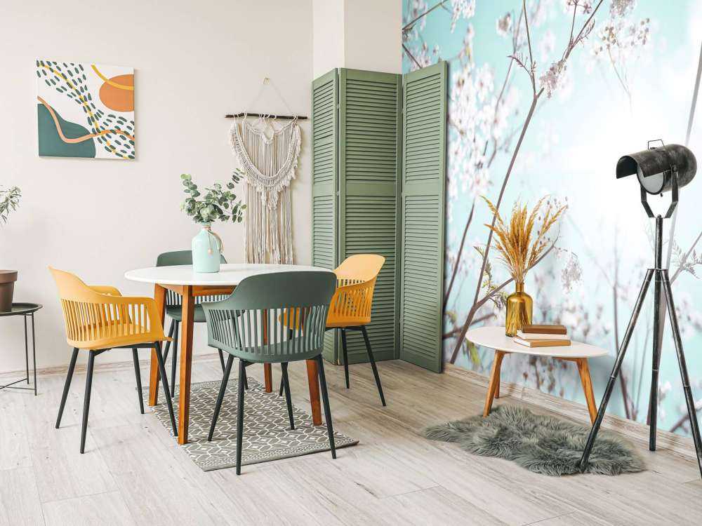 Almond blossom in the sun