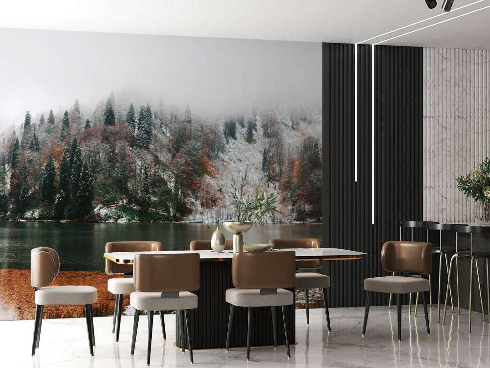 Soft autumn landscape