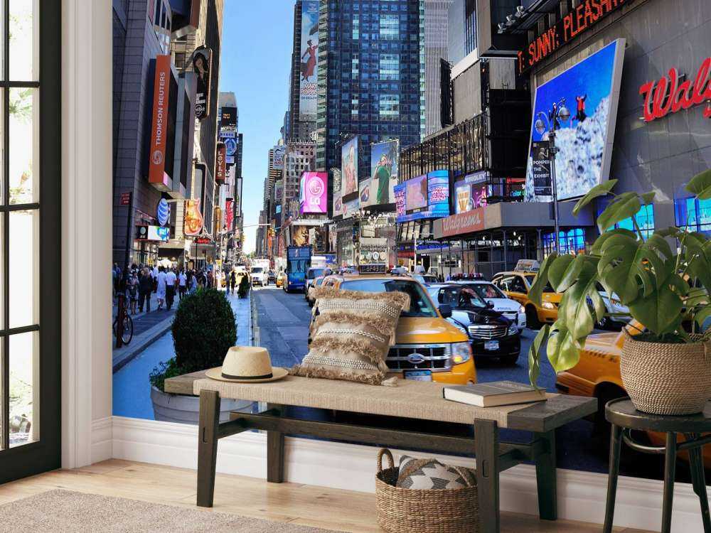 Midden in New York City