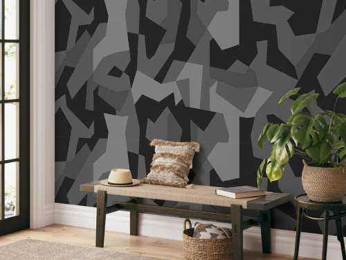 Grey pattern, dark
