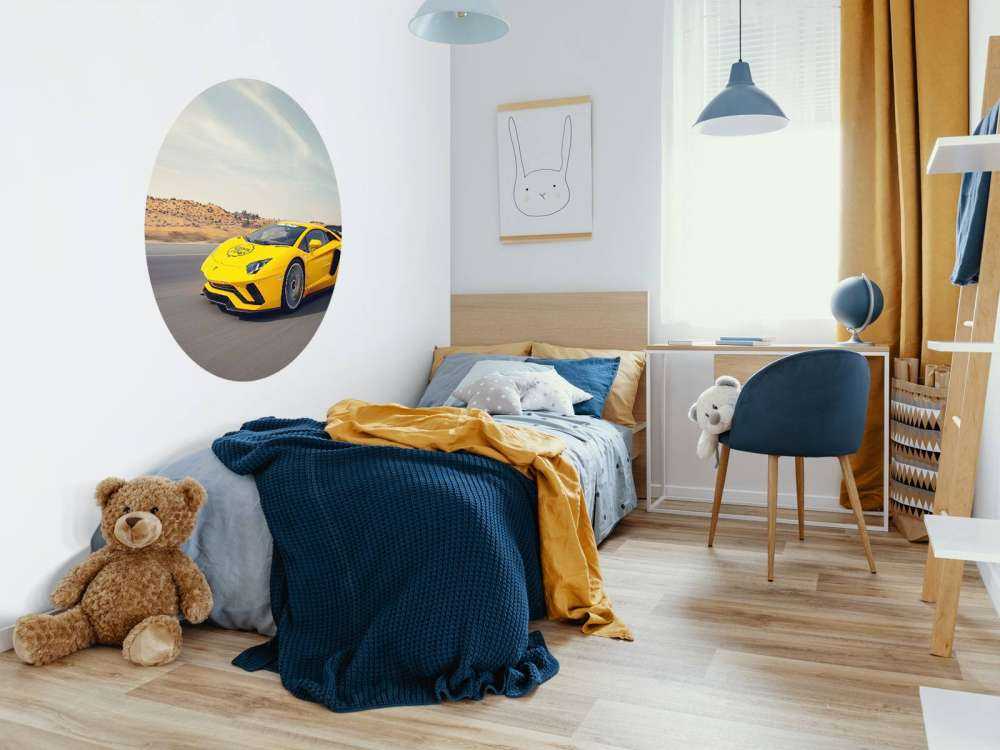 Lamborghini Aventador in action