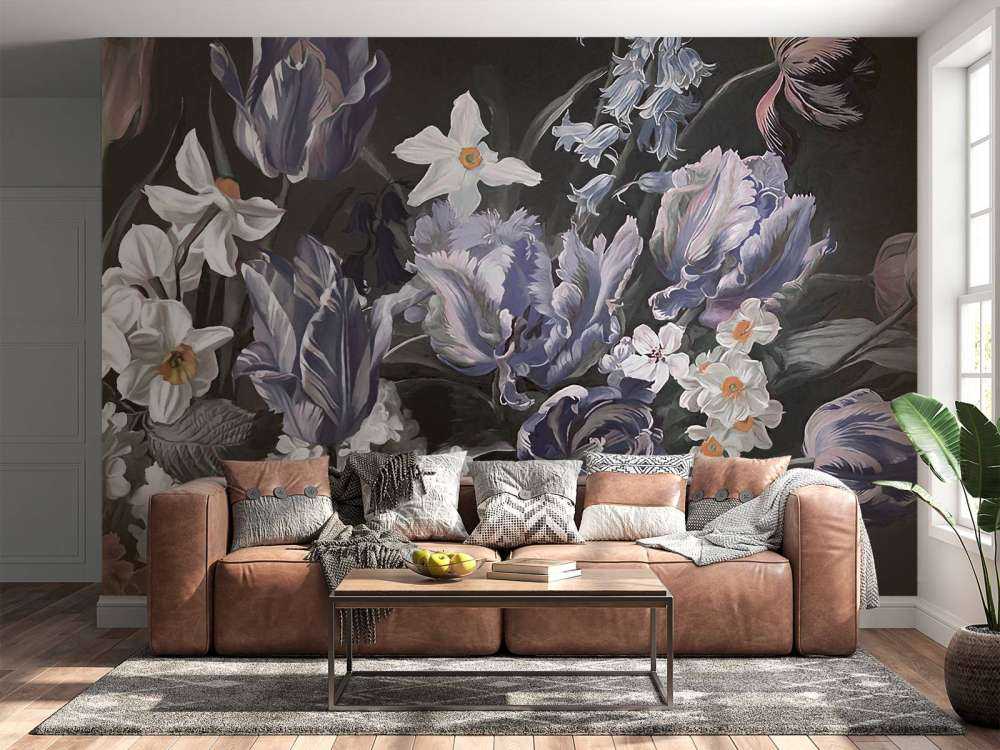 Bouquet with peonies Multicolor