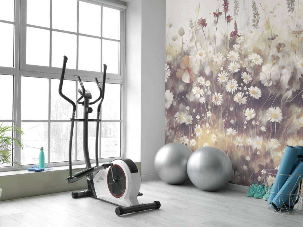 Lush Greenery of Summer Golden Brown