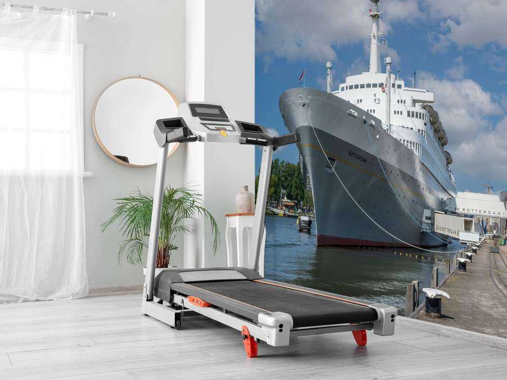 Former steamship the SS Rotterdam in color 