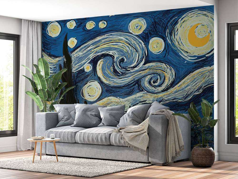 Illustratie 'De Sterrennacht'