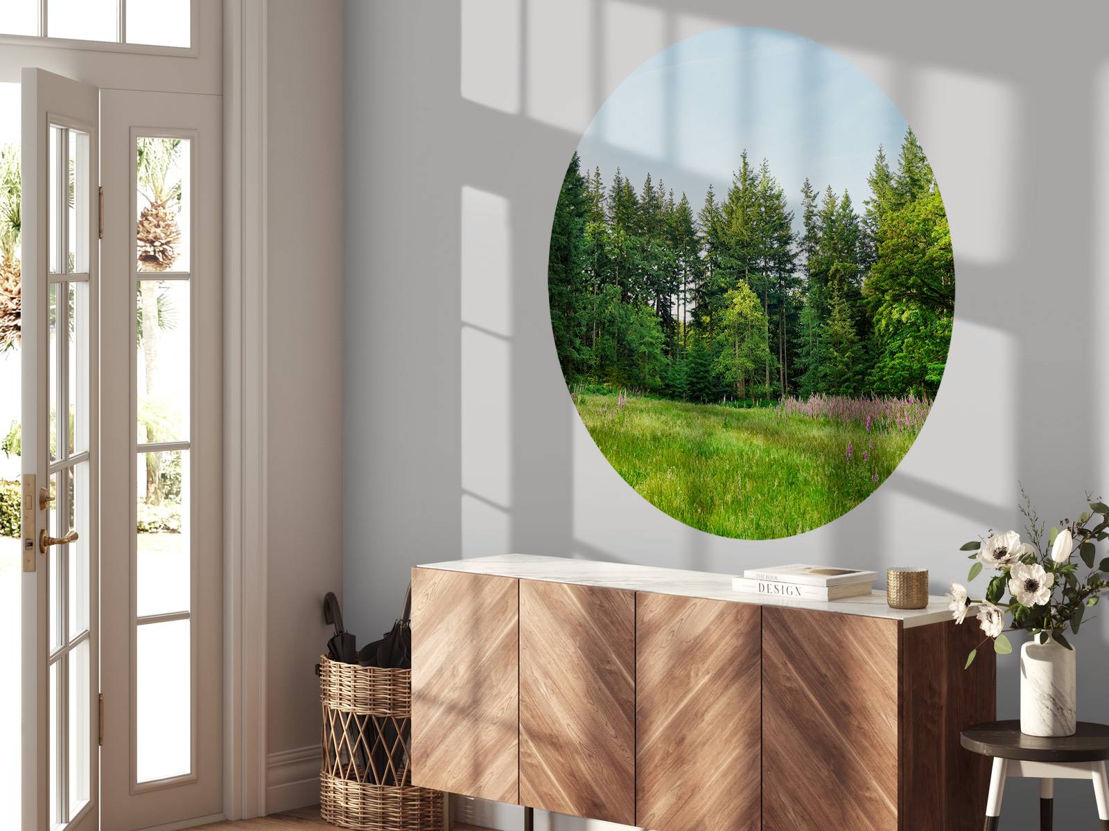 Open space in the forest 