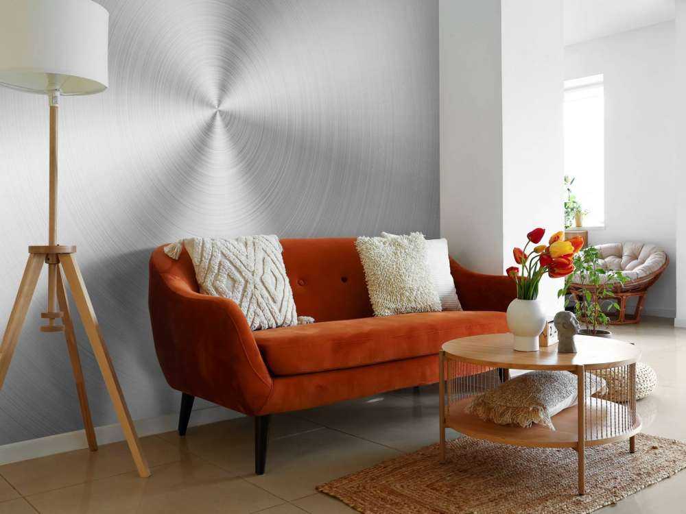 Radial Metal Texture