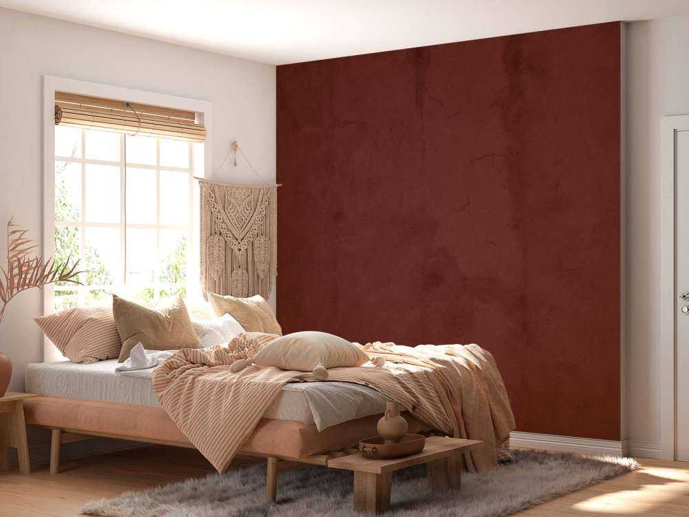 Bister red concrete