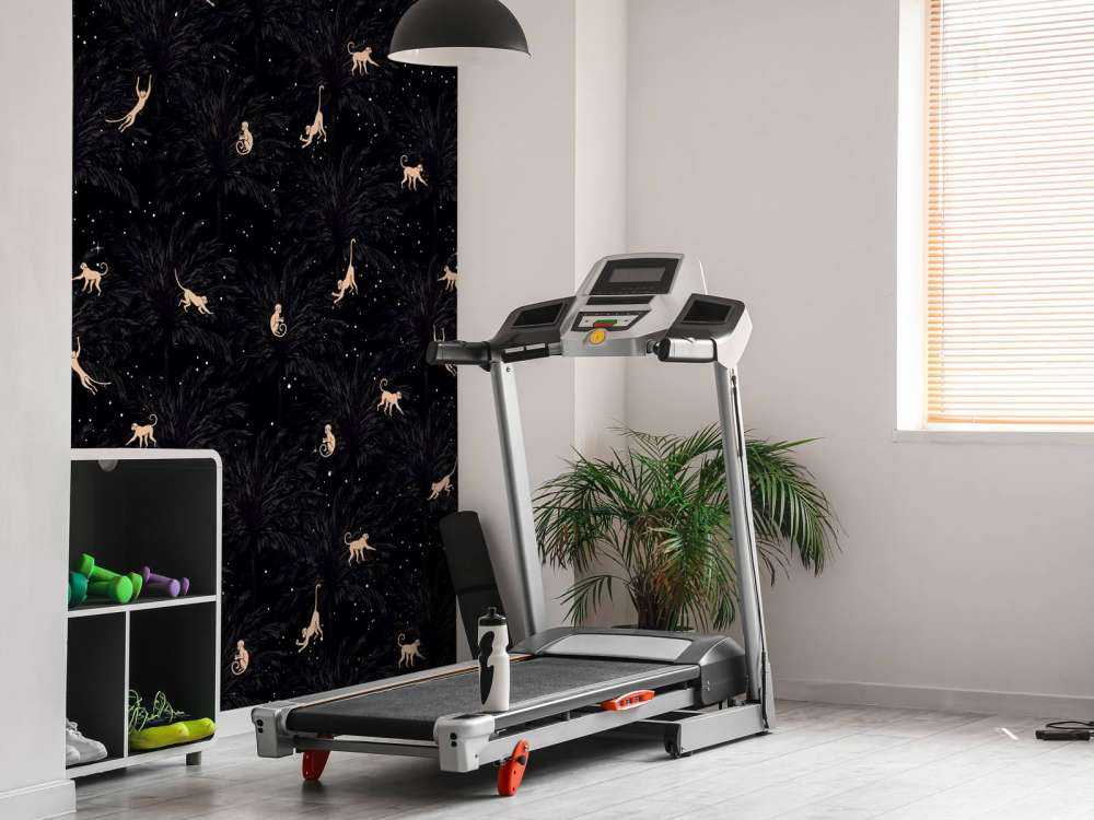 Tropical monkeys - black