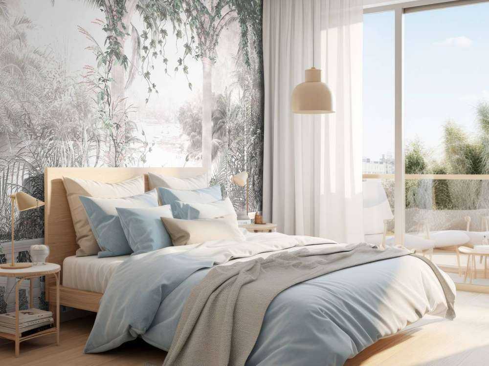 Tropical trees and leaves