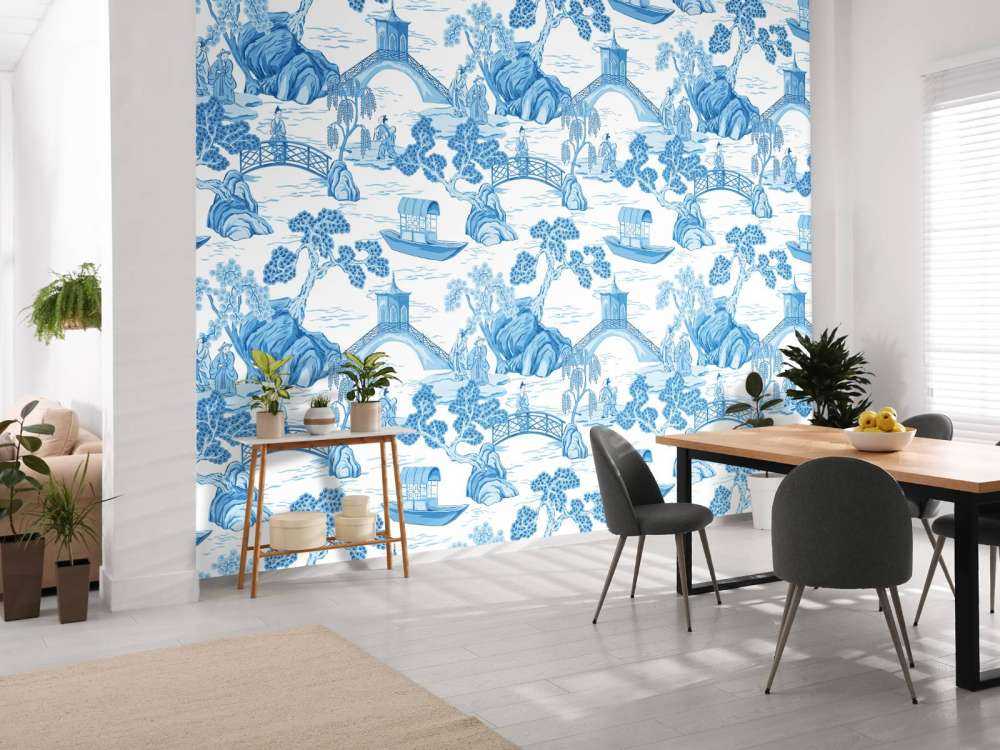 Chinese landschap patroon