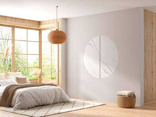 Tiles in white