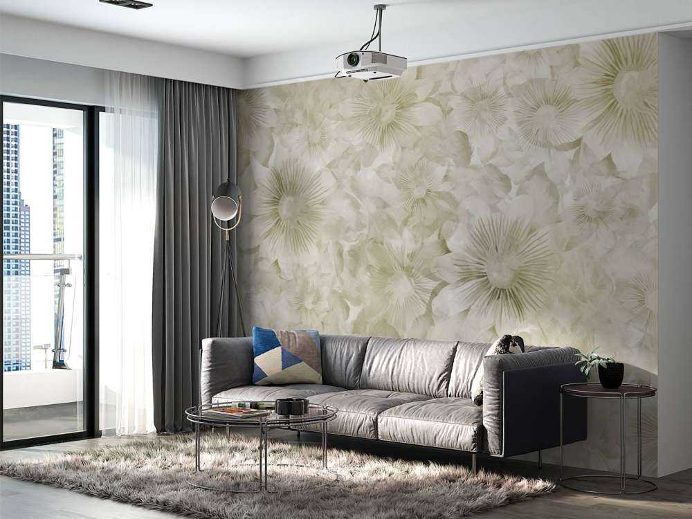 Botanical Watercolor Elegance Warm Sand