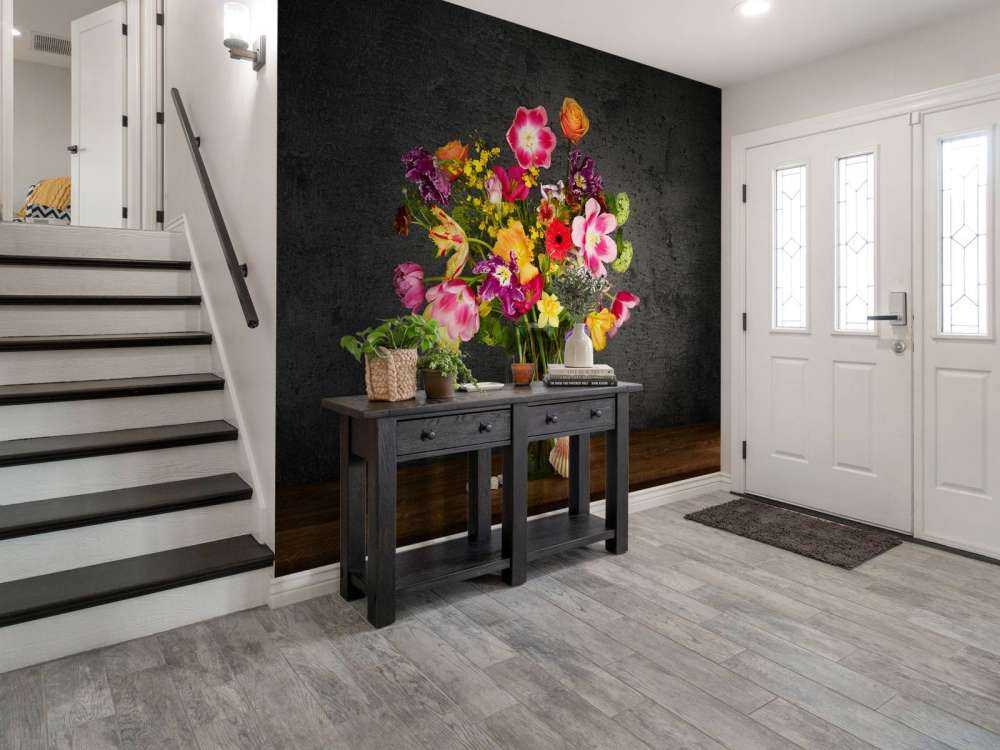 Colourful bouquet of flowers