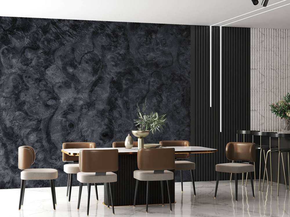 Complex grey wood structure