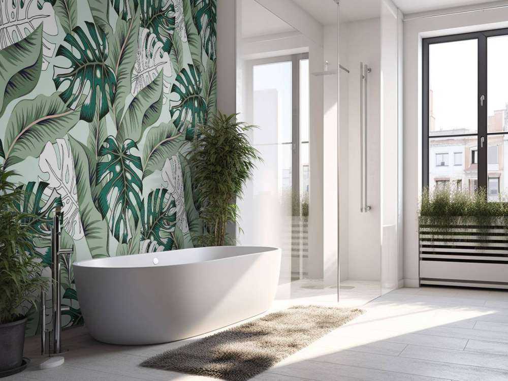 Exotic jungle plants