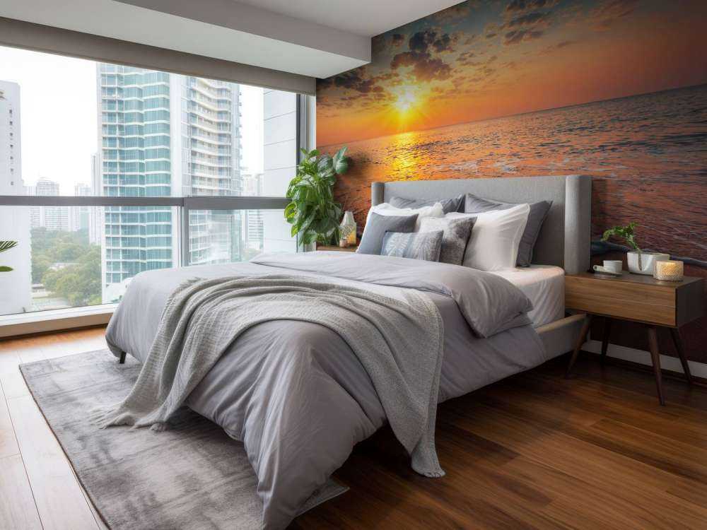 Sunrise over the sea