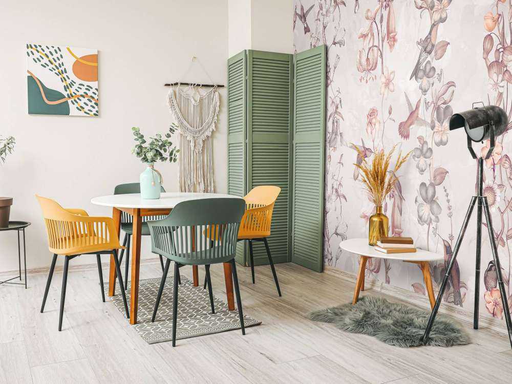 Weadow and Garden Flowers Old Pink