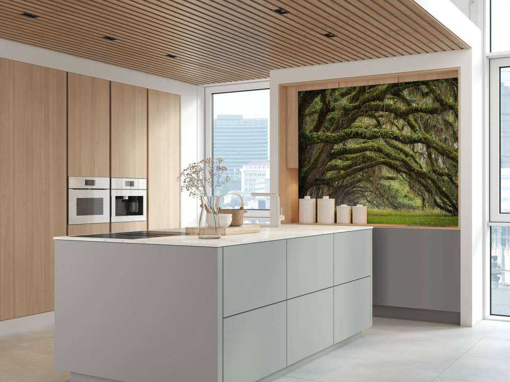 Oak trees
