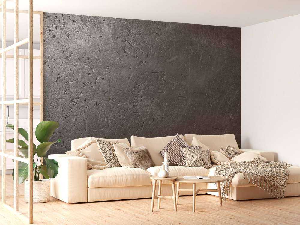 Grey concrete wall