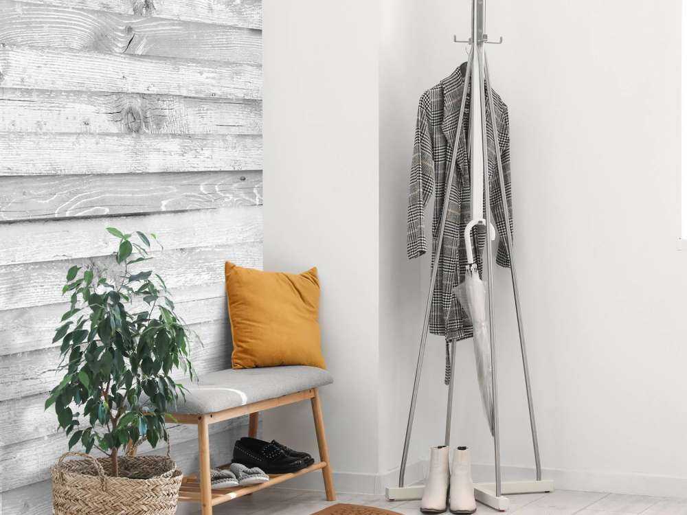 Whitewash wood horizontal