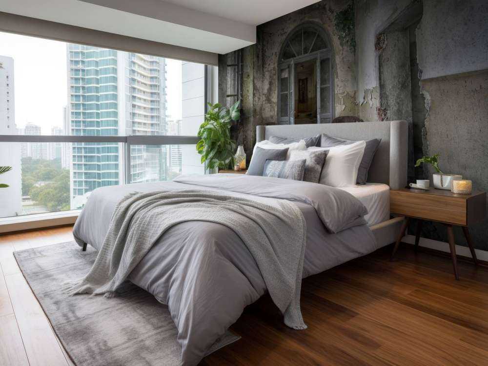 Corridor in abandoned house