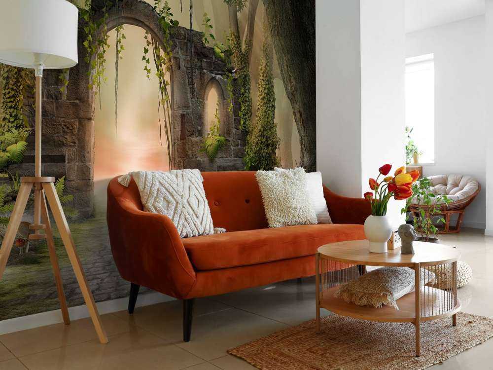 Abandoned fairytale forest