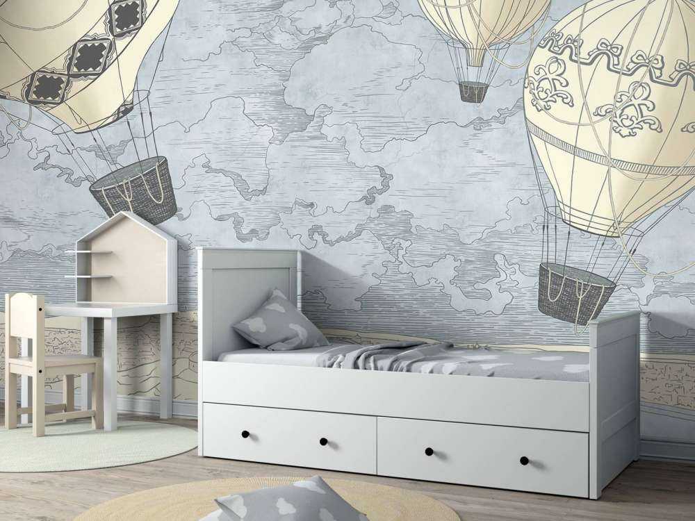 Modern hot air balloons