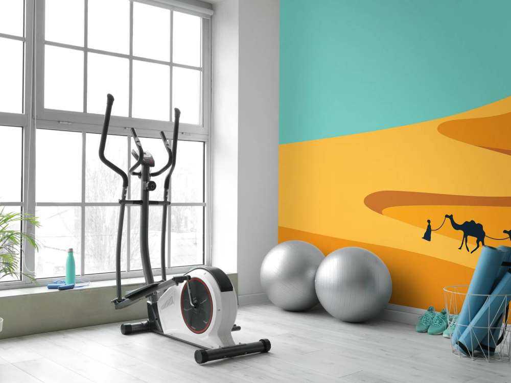 People in the desert