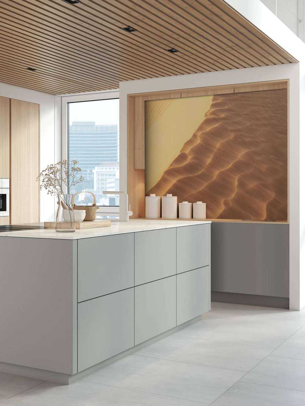 Sand dunes from above