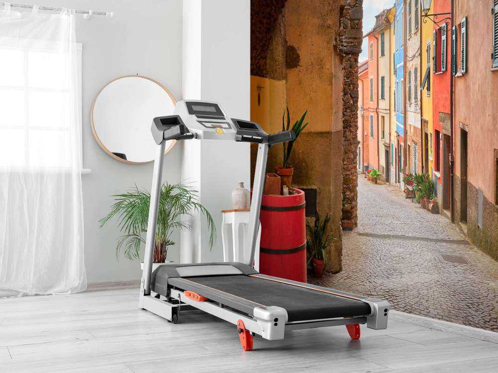 Italian street with arch