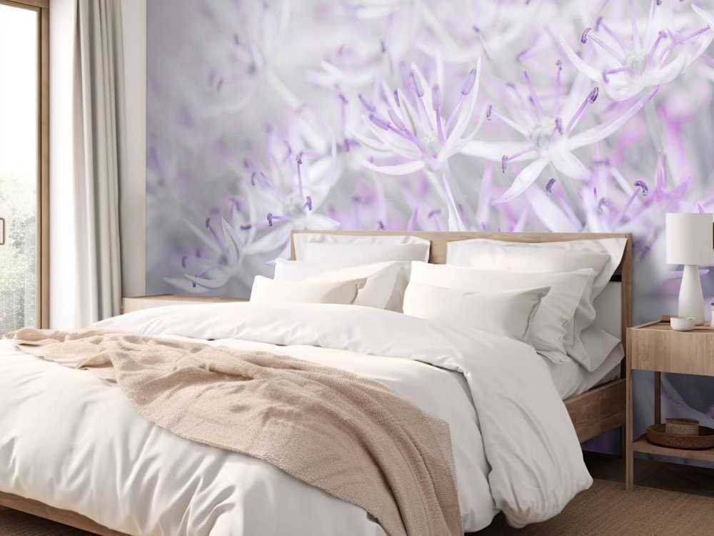 Allium flowers close-up