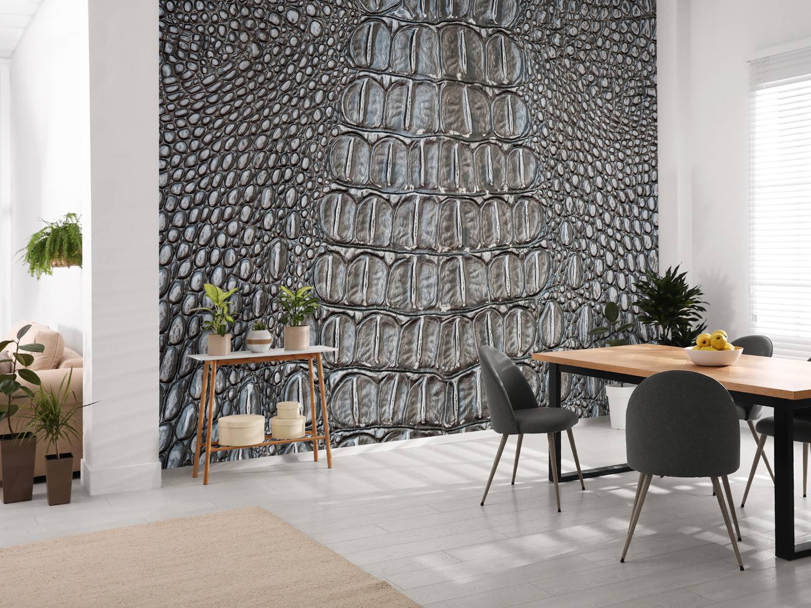 Texture crocodile skin
