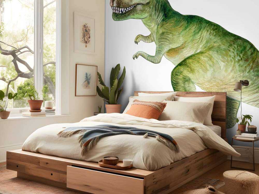 Tyrannosaurus of watercolour