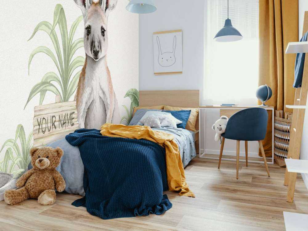 Baby jungle kangaroo