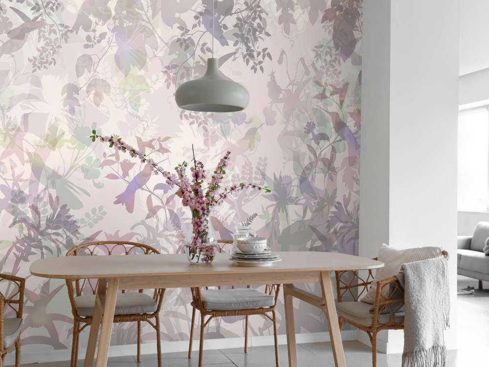 Garden Symphony in Purple