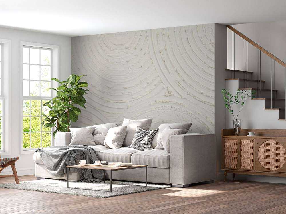 Zen circles coarse structure in off white