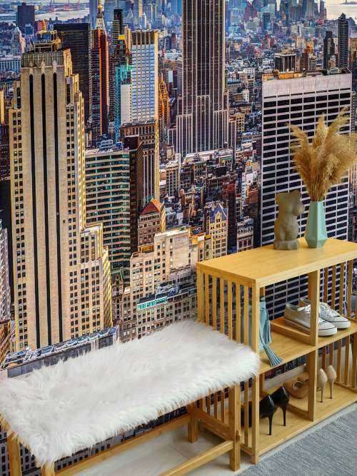 The Big Apple from above