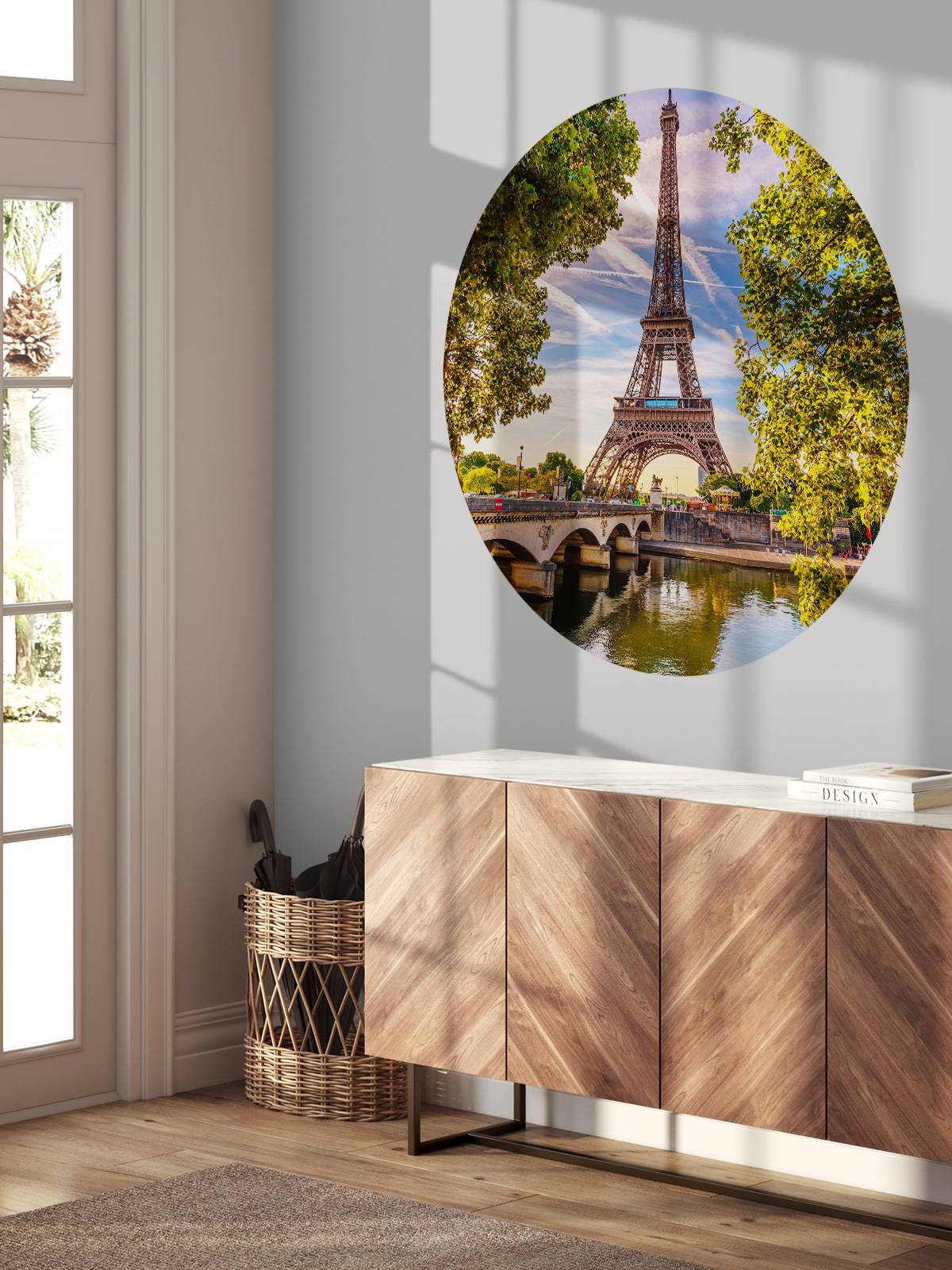 Eiffel Tower and the Seine