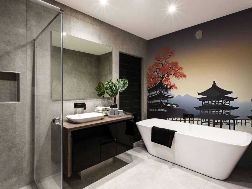 Rustgevend landschap